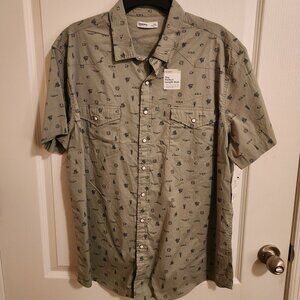 Sonoma Button Down Shirt XXL Never Worn Camping